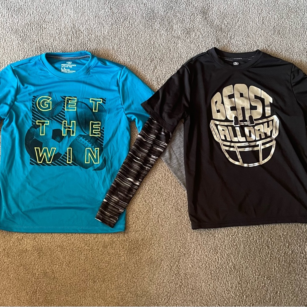Boys Long Sleeve Graphic T-shirts